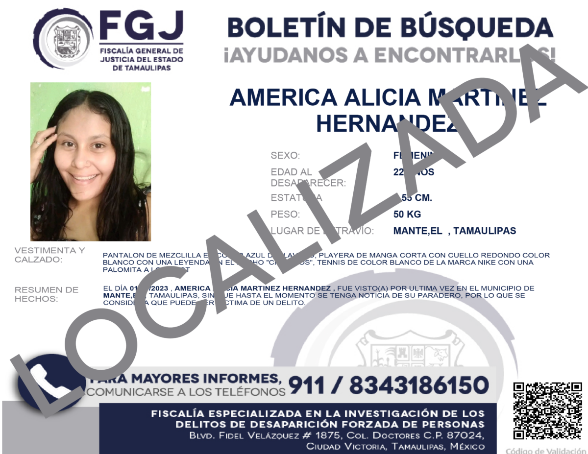 Boletin de Busqueda America