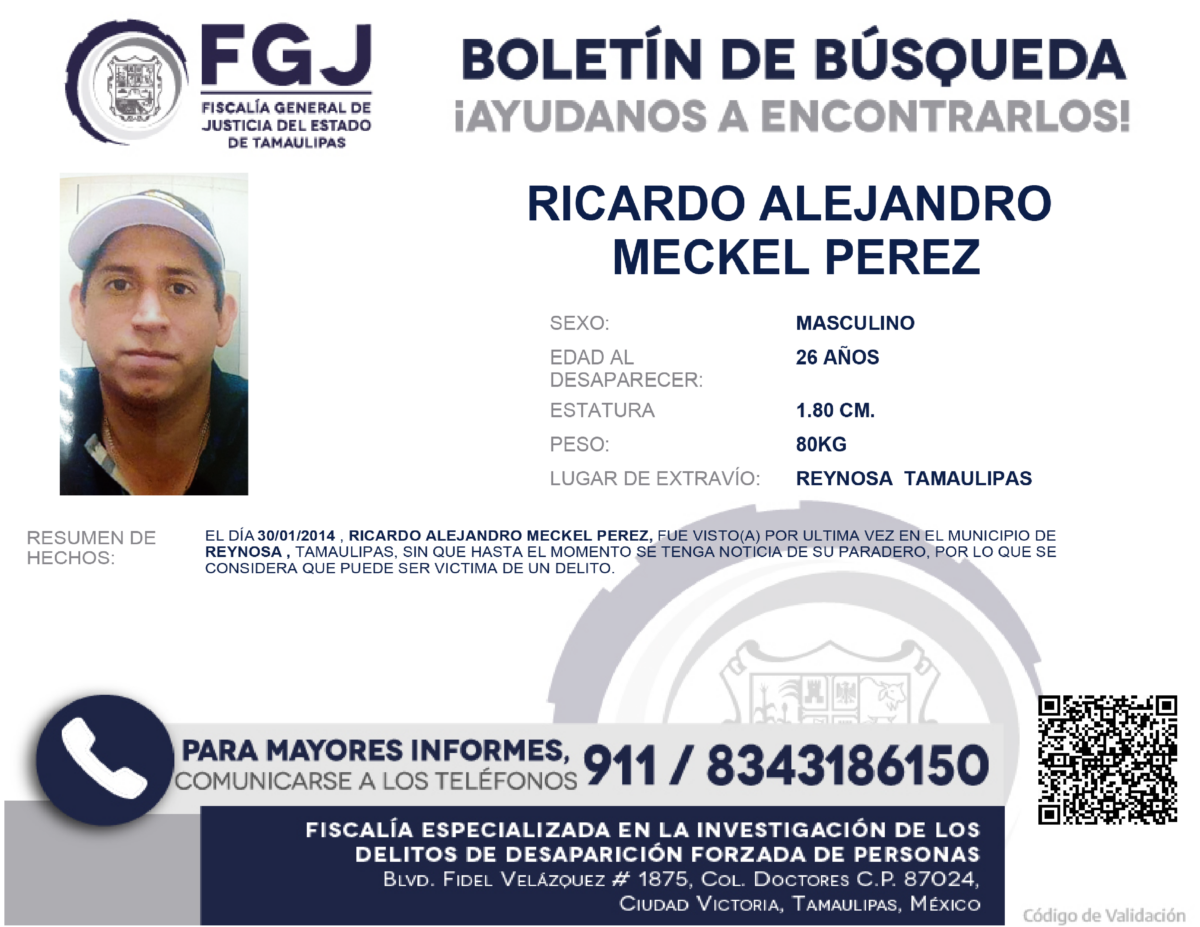 Boletin Busqueda Ricardo