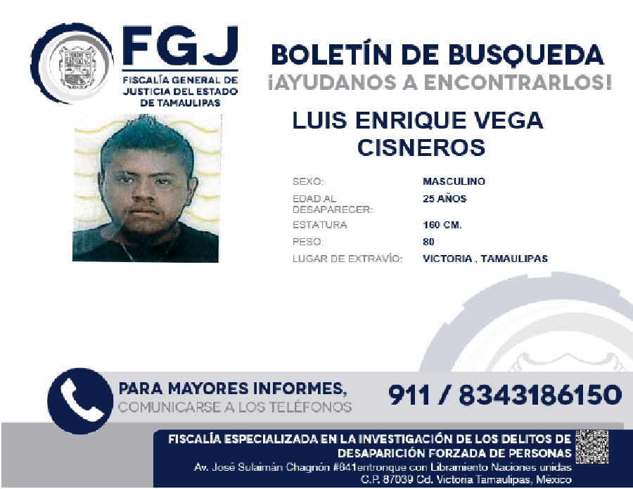 boletin de busqueda luis enrique