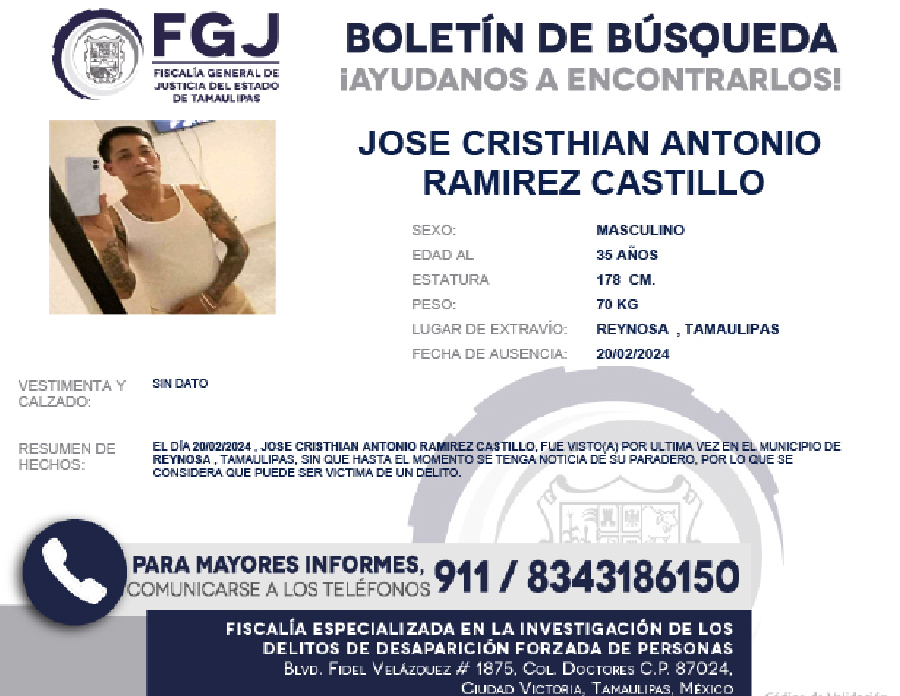 Boletín José Christian