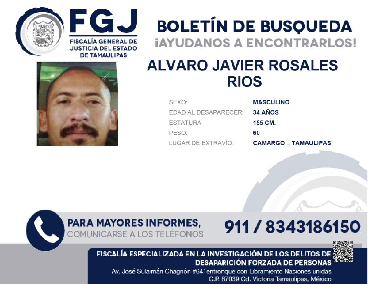 Boletín de Búsqueda Alvaro