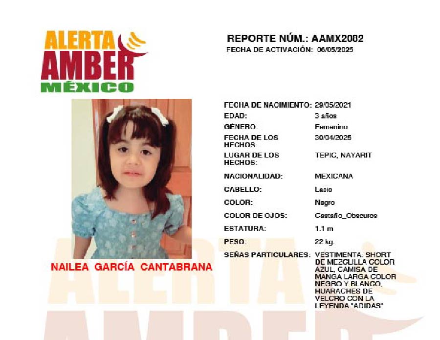 Alerta Amber Nailea