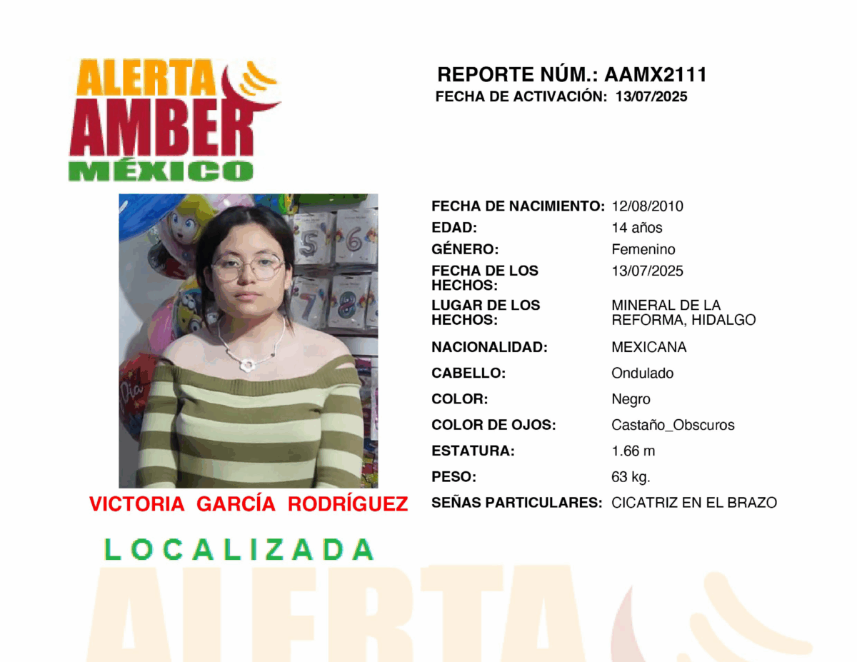 Alerta Amber Victoria
