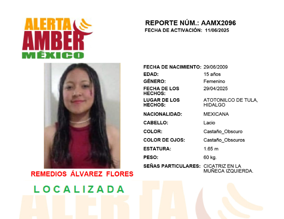 Alerta Amber Remedios