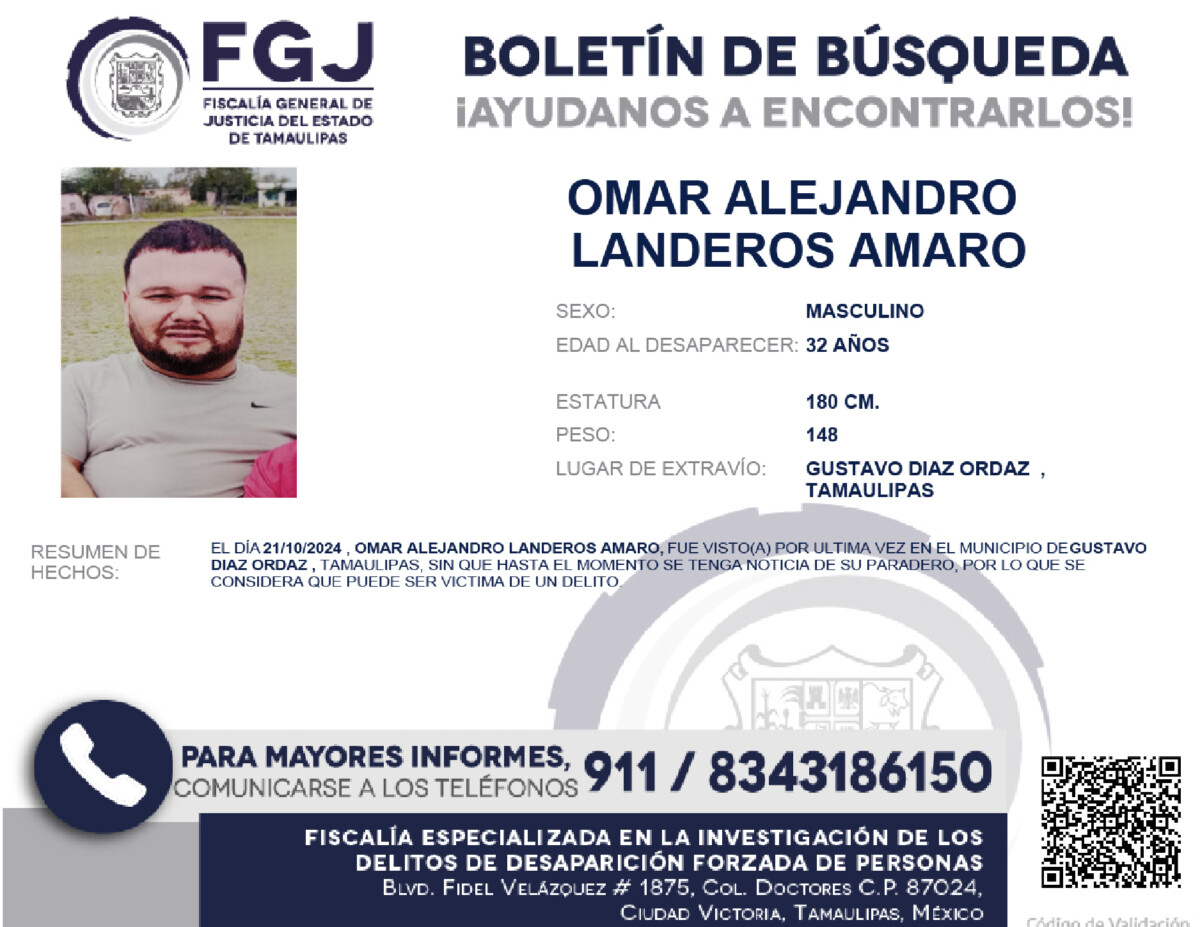 Boletín de Búsqueda Omar