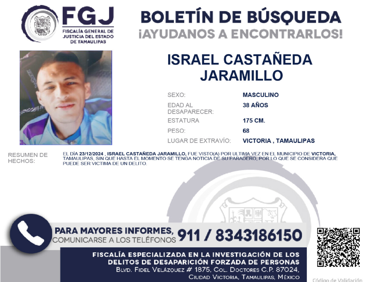 Boletín de Búsqueda Israel