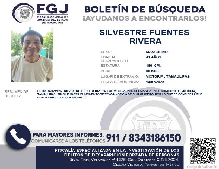Boletín de Búsqueda Silvestre