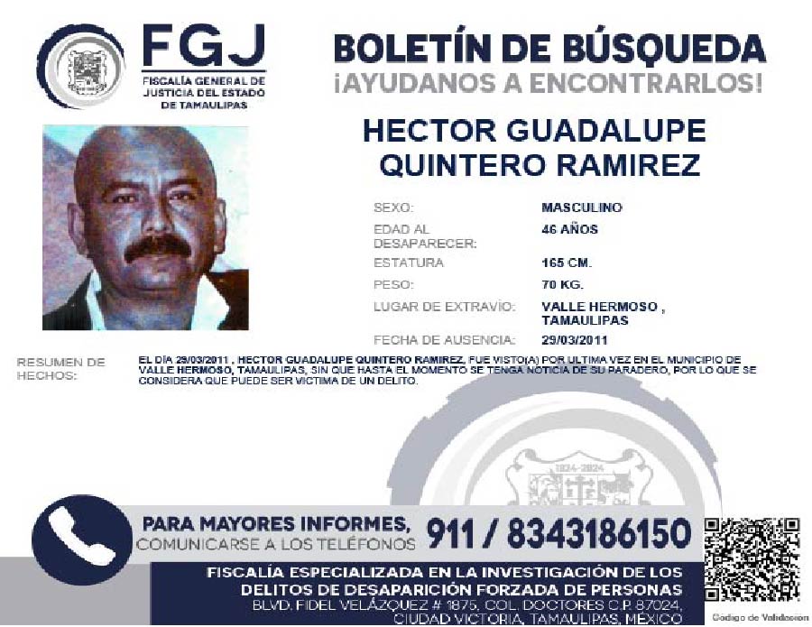 Boletín de Búsqueda Hector