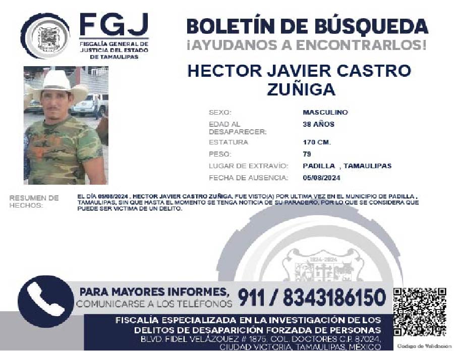 Boletín de Búsqueda Hector