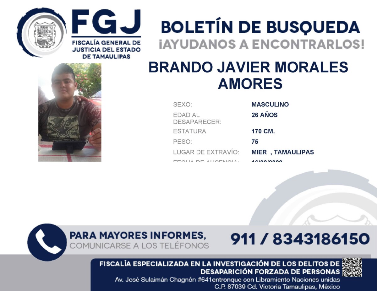 Boletín de Búsqueda Brando