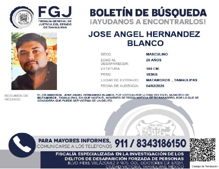 Boletín Jose Angel Hernandez Blanco