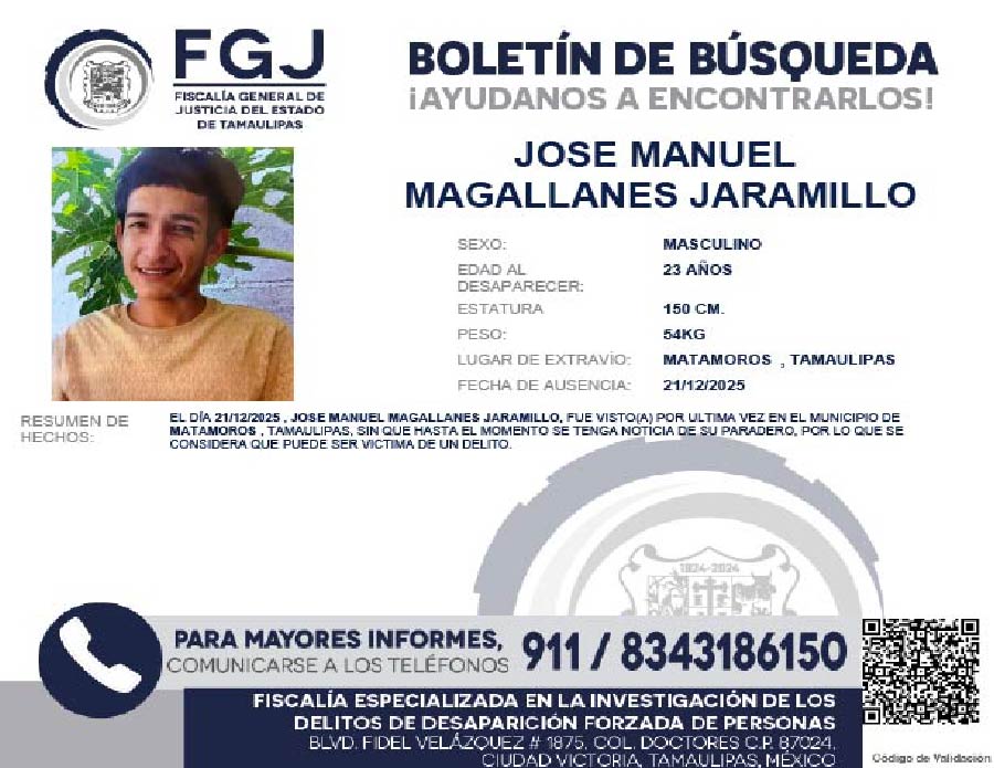 Boletín Jose Manuel Magallanes