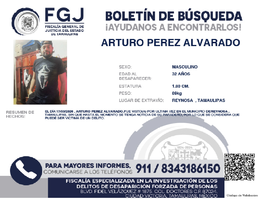 Boletín Arturo Perez Alvarado