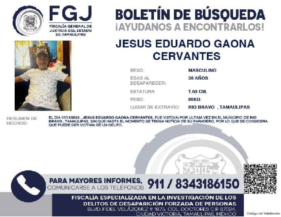 Boletin de Jesus Eduardo