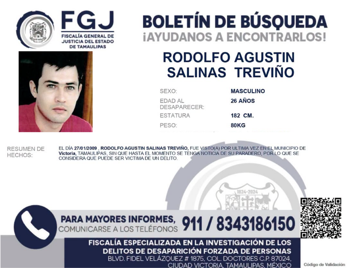 Alerta Amber Rodolfo