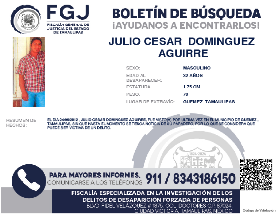 Boletín Búsqueda Julio