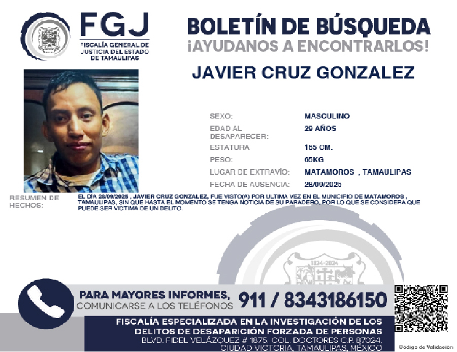 Boletín Javier cruz