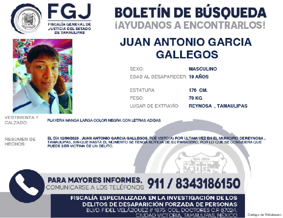 boletín Juan Antonio