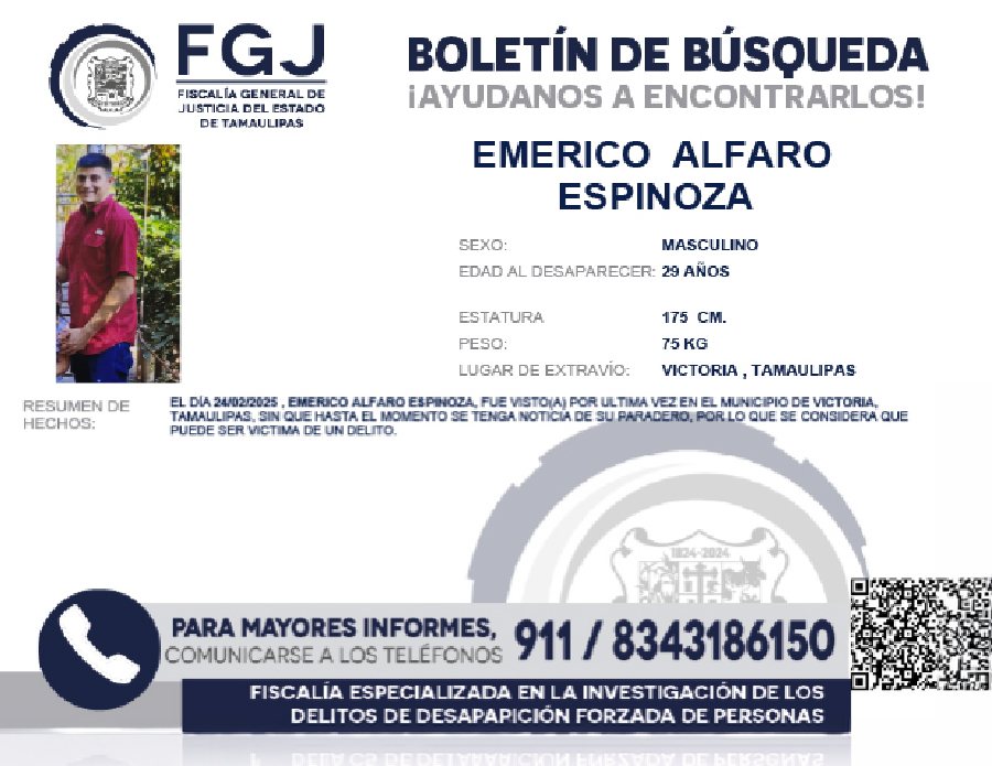 Boletín de Búsqueda Emerico